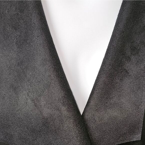 BAR III Women's Faux Leather- Flyaway Jacket Size PL/LGE - Picture 5 of 16